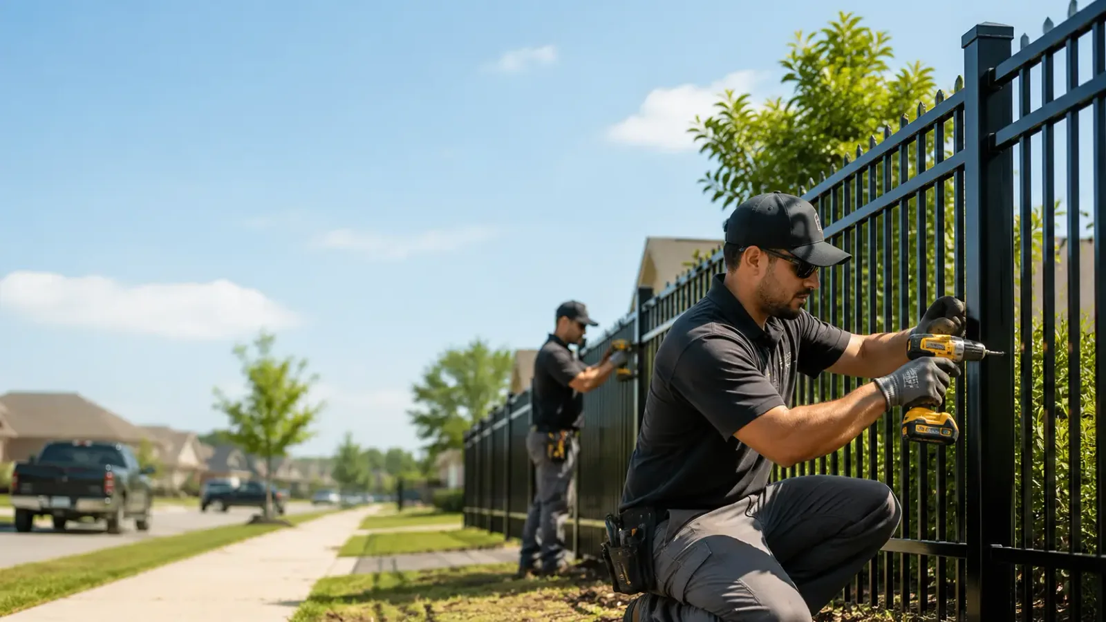Metal Fence Installation in Harrington, WA
